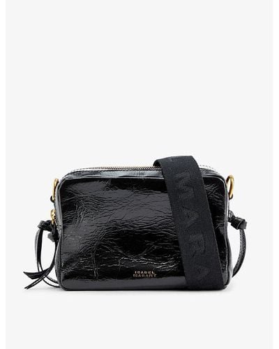 Isabel Marant Wardy Leather Camera Bag - Black