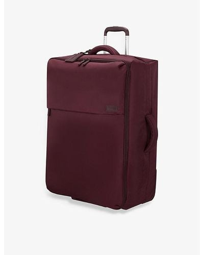Lipault Plume Foldable Two-wheel Long-trip Suitcase, Size: - Purple