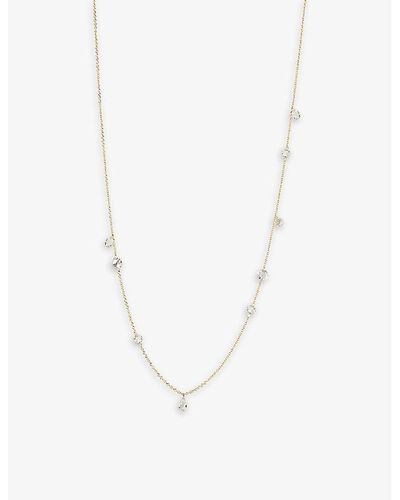 The Alkemistry Aria 18ct Yellow-gold And 1ct Diamond Necklace - White
