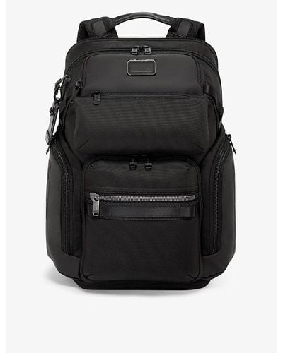 Tumi Nomadic Zip-pocket Padded-back Nylon Backpack - Black