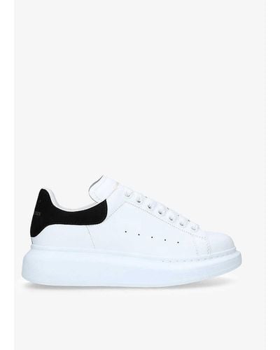 Alexander McQueen Runway Leather Trainers - White