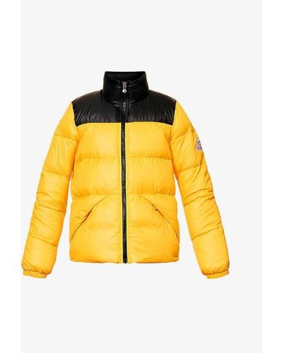 Pyrenex Radiant Brand-appliqué Padded Shell-down Jacket - Yellow