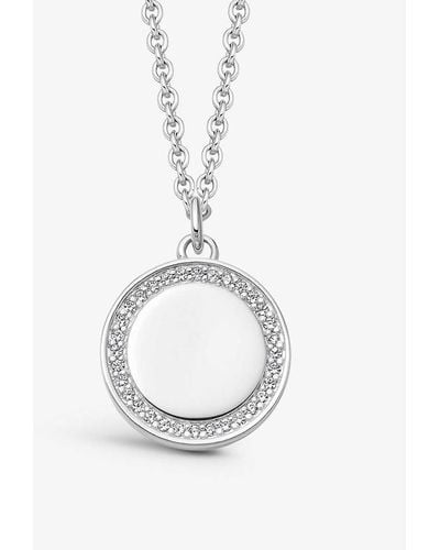 Astley Clarke Cosmos Biography And White Sapphire Pendant Necklace