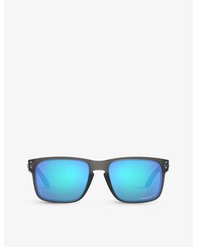 Oakley Oo9102 Holbrook Tinted-lens Acetate Sunglasses - Blue