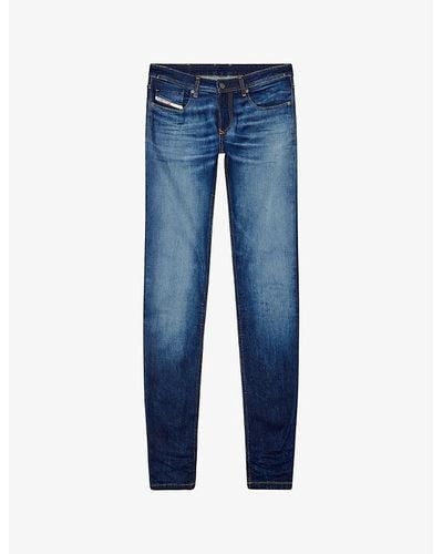 DIESEL 979 Sleenker Skinny-leg Stretch-denim Jeans - Blue