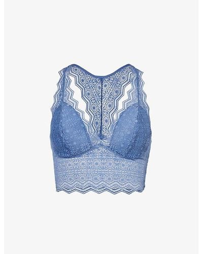 Never Say Never stretch-lace bralette