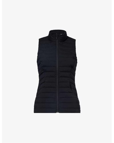 lululemon Pack It Down Padded Stretch Shell-down Gilet - Blue