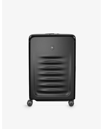 Victorinox Spectra 3.0 Large Expandable Recycled-polycarbonate Suitcase - Black