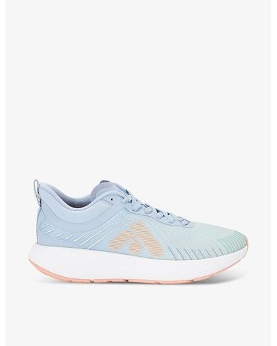 Fitflop Ff-runner Woven Low-top Sneakers - Blue