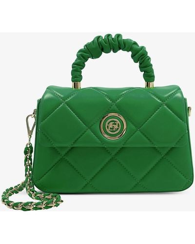 Dune Duchess Medium Quilted Leather Cross-body Bag - Green