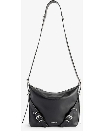 Givenchy Voyou Leather Cross-body Bag - White