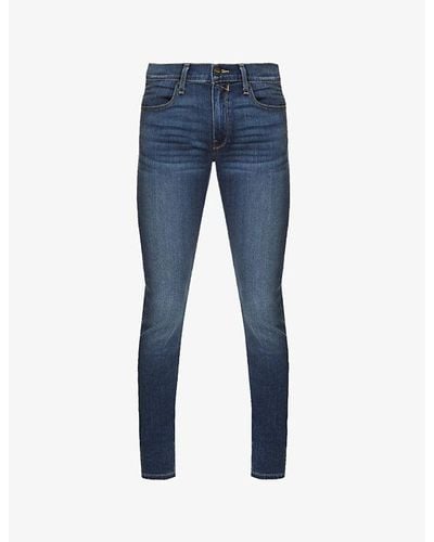 PAIGE Croft Birch Skinny-fit Jeans - Blue