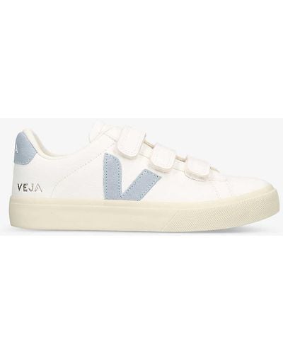 Veja Women's Recife Leather Low-top Trainers - Natural