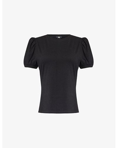 PAIGE Matcha Cotton-jersey T-shirt - Black