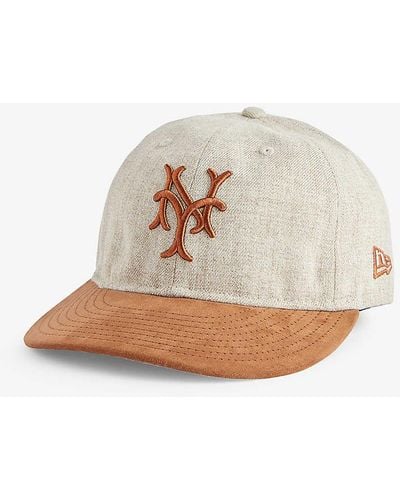 KTZ 9fity New York Mets Mlb Brand-embroidered Wool-blend Baseball Cap - White