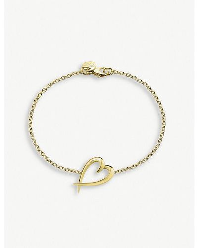 Shaun Leane Heart Gold-plated Bracelet - Metallic