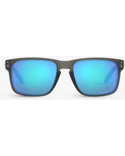 Oakley Oo9102 Holbrook Tinted-lens Acetate Sunglasses - Blue