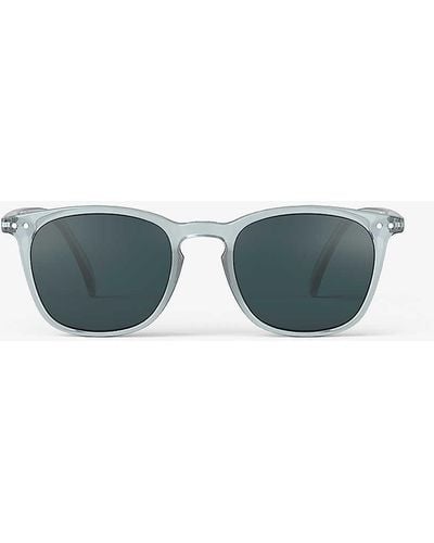 Izipizi #e Square-frame Polycarbonate Sunglasses - Blue