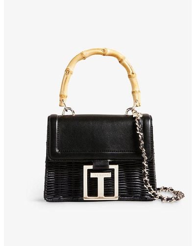 Ted Baker Ciarraa Genuine Leather Gold Metallic Multi Zipper Crossbody Purse  Bag Size One Size - $34 - From Galore