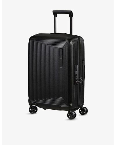 Samsonite Spinner Hard Case 4 Wheel Cabin Suitcase - Black