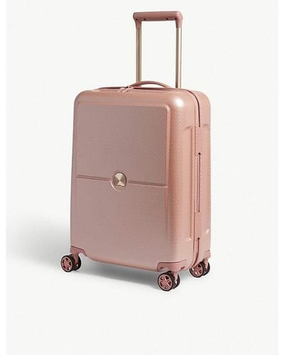 Delsey Turenne Four-wheel Suitcase 55cm - Brown