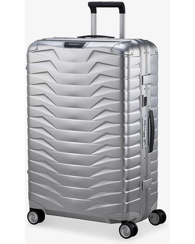 Samsonite Proxis Alu Spinner Four-wheel Suitcase 76cm - Grey