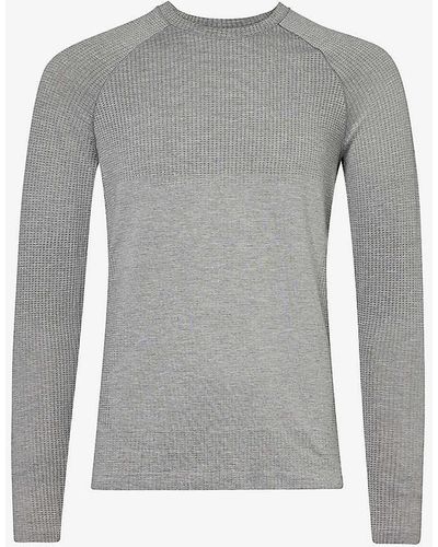 lululemon Metal Vent Tech Crewneck Stretch-woven T-shirt Xx - Grey