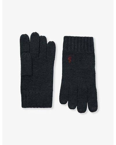 Polo Ralph Lauren Prl Merino Gloves - Black