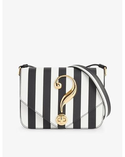 Moschino Gone With The Wind Leather Cross-body Bag - White