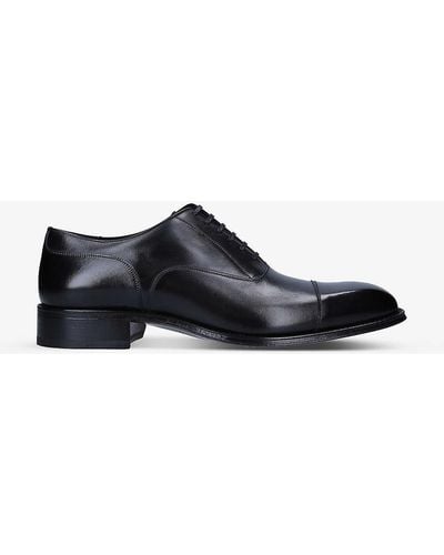 Tom Ford Claydon Lace-up Leather Shoes - Black