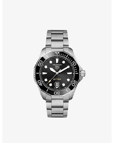 Tag Heuer Wbp201a.ba0632 Aquaracer Stainless Steel Quartz Watch - Metallic