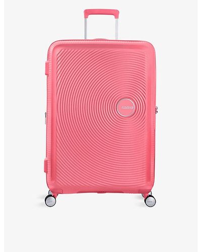 American Tourister Starvibe Expandable Four-wheel Suitcase 77cm - Pink