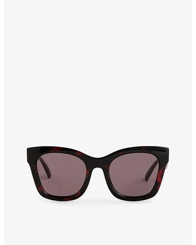 Le Specs Showstopper Cat-eye Acetate Sunglasses - Multicolor
