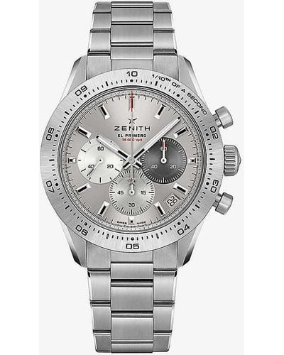 Zenith 95.3100.3600/39.m3100 Chronomaster Sport Titanium Automatic Watch - Grey