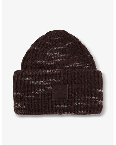 Varley Dale Woven-blend Beanie - Brown