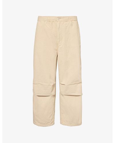 Carhartt Judd Double-knee Cotton Pants X - Natural