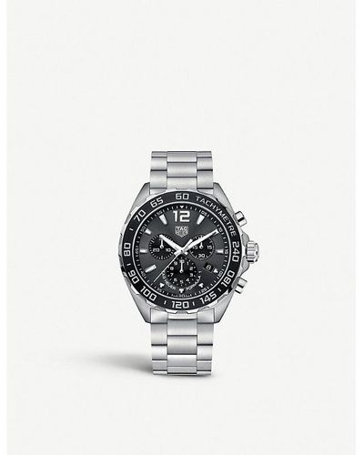 Tag Heuer Caz1011. Ba0842 Formula 1 Stainless Steel Chronograph Watch - Metallic