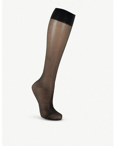 Wolford Satin-touch Pop-socks - White