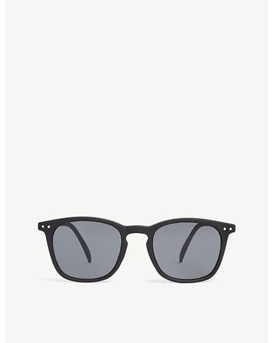 Izipizi #e Sun Reading Square-frame Glasses +2.5 - Grey
