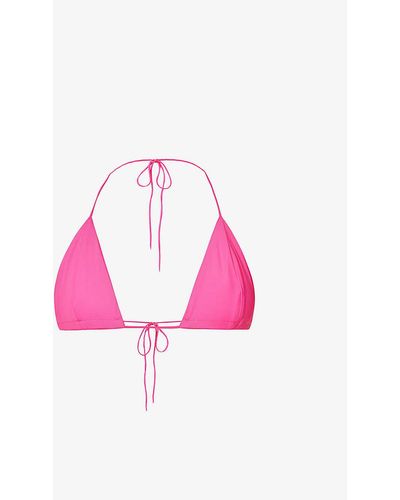 Myra Swim Sofia Halterneck Bikini Top - Pink