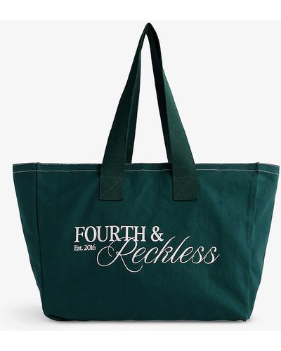 4th & Reckless Fourth Cotton Tote Bag - Green