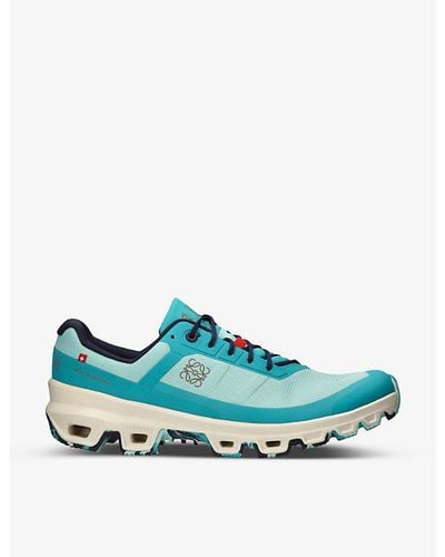 Loewe X On-running Cloudventure Recycled-polyester Low-top Trainers - Blue