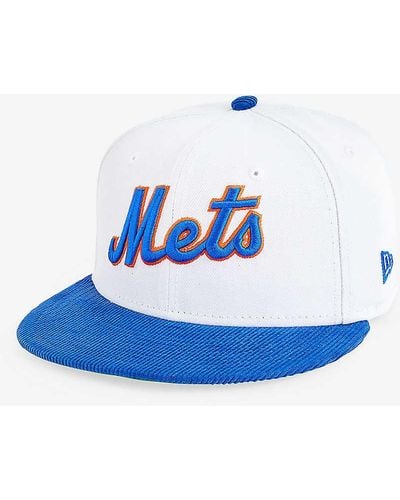 KTZ 59fifty New York Mets Woven Baseball Cap - Blue