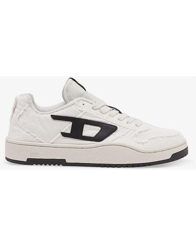 DIESEL S-ukiyo V2 Canvas Low-top Trainers - White