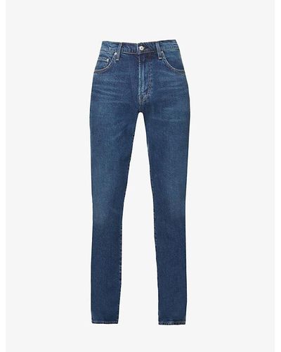 Citizens of Humanity Gage Regular-fit Straight-leg Stretch-denim Jeans - Blue