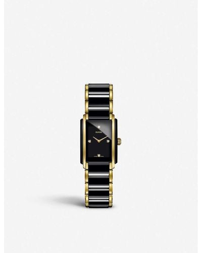 Rado Integral Diamonds Bracelet Watch - Black