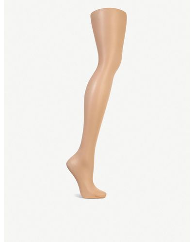 Wolford Black Perfectly 30 Denier Tights - White