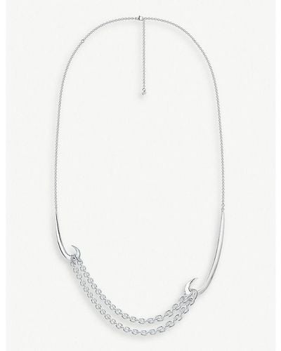 Shaun Leane Hook Sterling Necklace - White