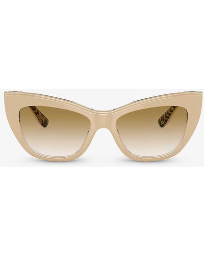 Dolce & gabbana cat eye acetate sunglasses hotsell