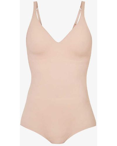 Wolford 3w Forming Stretch-cotton Body - White